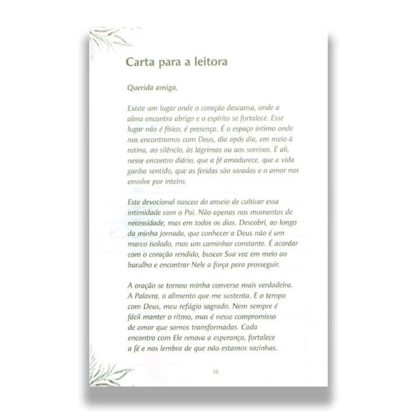 Foto Devocional Forte Na Fé - Karina Bacchi