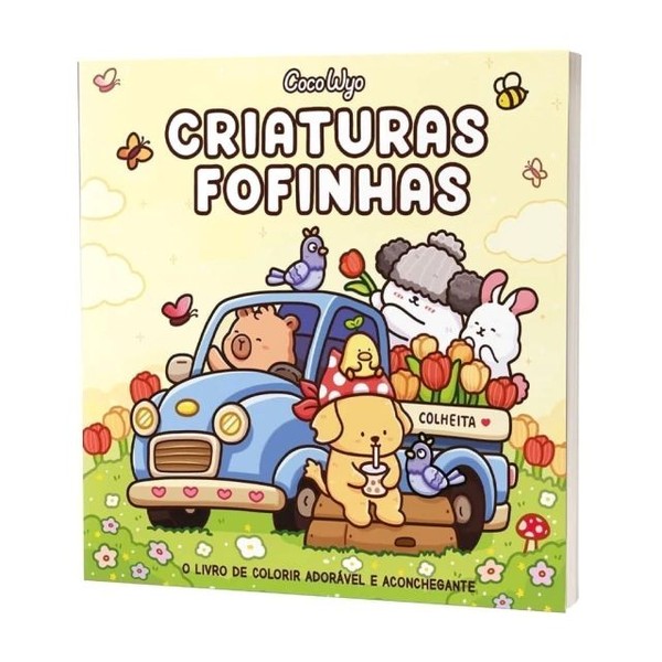 Foto Livro De Colorir Coco Wyo - Criaturas Fofinhas