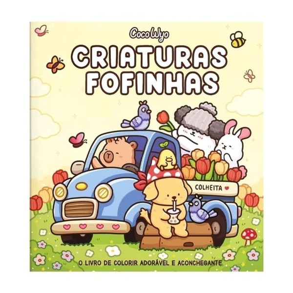 Foto Livro De Colorir Coco Wyo - Criaturas Fofinhas