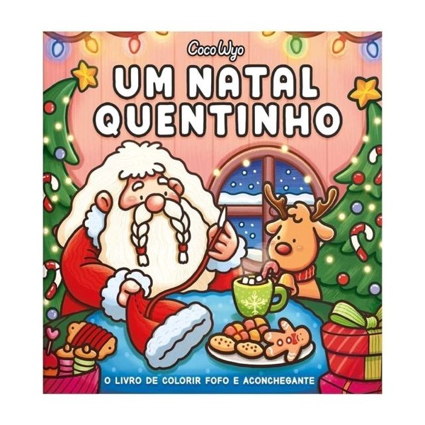 Foto Livro De Colorir Coco Wyo - Um Natal Quentinho