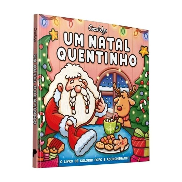 Foto Livro De Colorir Coco Wyo - Um Natal Quentinho
