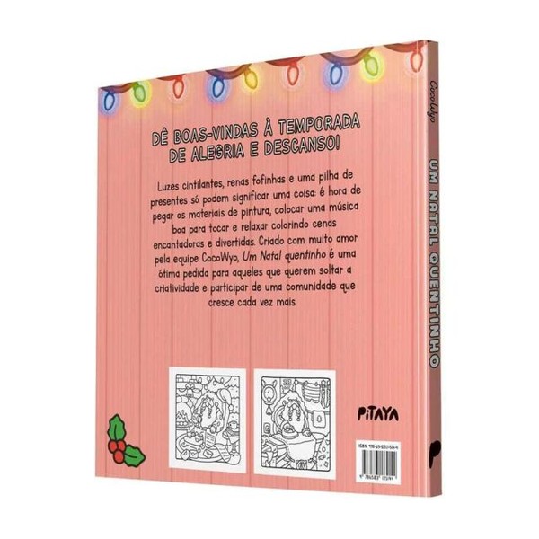 Foto Livro De Colorir Coco Wyo - Um Natal Quentinho