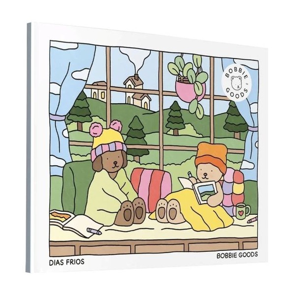 Foto Livro De Colorir Bobbie Goods - Dias Frios