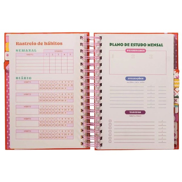 Foto Planner Meu Plano Perfeito - Capa Dura Blossom Out