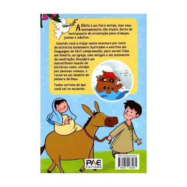 Foto Livro Infantil As Mais Belas Histórias Da Bíblia - Geovana Muniz