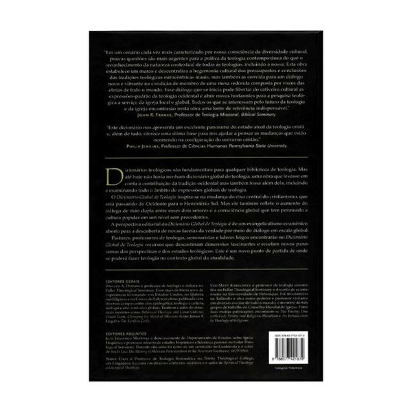 Foto Dicionário Global De Teologia - William A. Dyrness