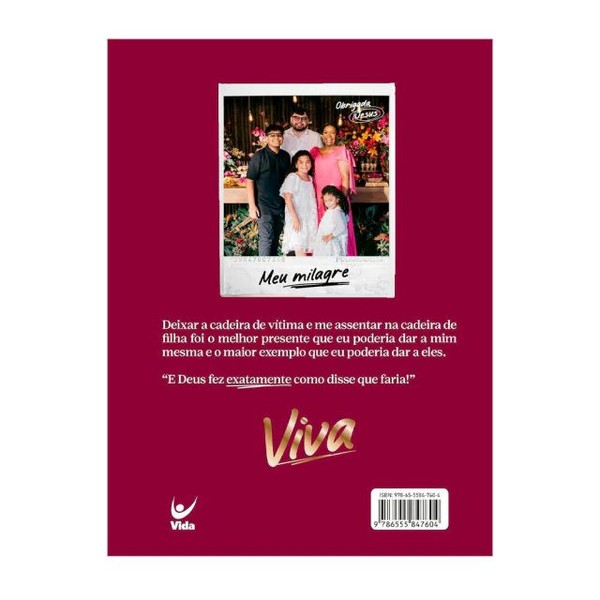 Foto Viva: Uma Jornada De Fé, Esperança e Milagres - Raquel Lima