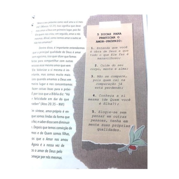 Foto Planner Minha Jornada Colagem Bege