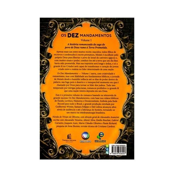 Foto Os Dez Mandamentos Vol 1 | Vivian de Oliveira