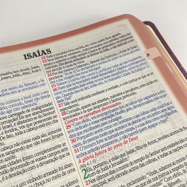 Foto Bíblia de Estudo King James Atualizada | Hipergigante | Full Collor | Capa Dura