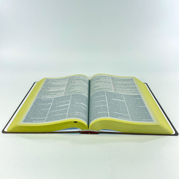 Foto Bíblia de Estudo King James Atualizada | Hipergigante | Full Collor | Capa Vintage