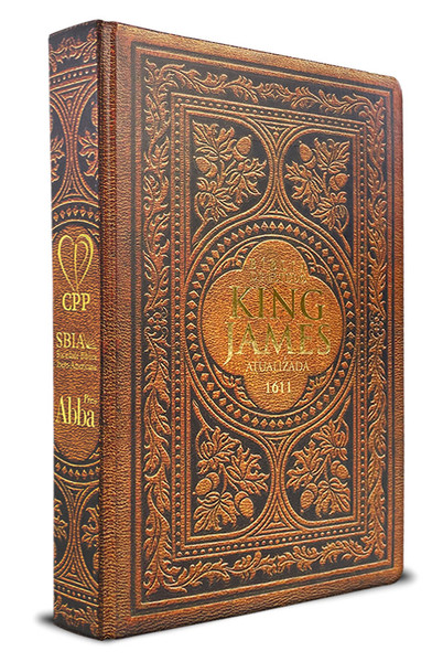 Foto Bíblia de Estudo King James Atualizada | Hipergigante | Full Collor | Capa Vintage