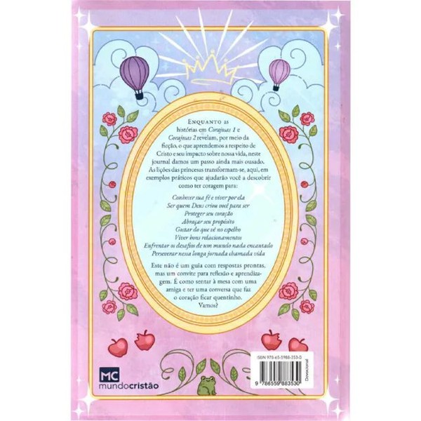 Foto Devocional Journal Da Garota Corajosa - Maria S. Araújo, Queren Ane, Arlene Diniz e Thaís Oliveira