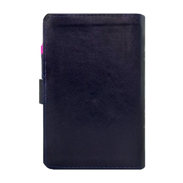 Foto Bíblia Sagrada Letra Grande Harpa Avivada E Corinhos - Carteira Azul