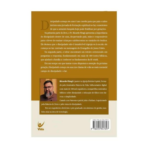 Foto Discipulado Começa Em Casa - Ricardo Firagi