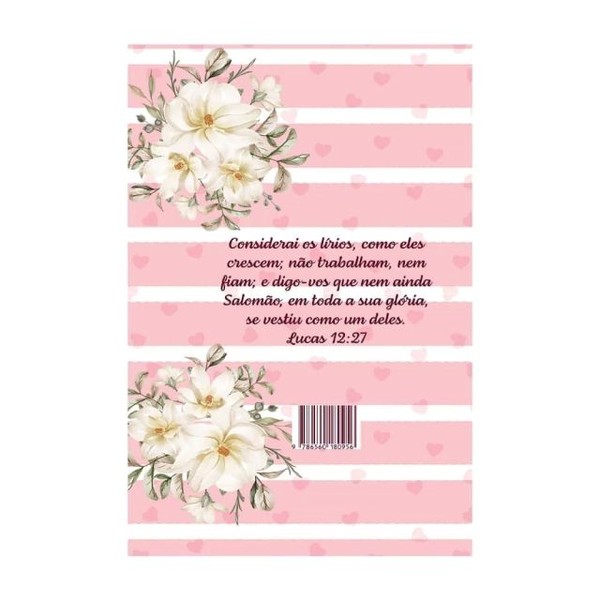 Foto Bíblia ARC Com Harpa Pentecostal - Letra Gigante - Capa Dura Rosa