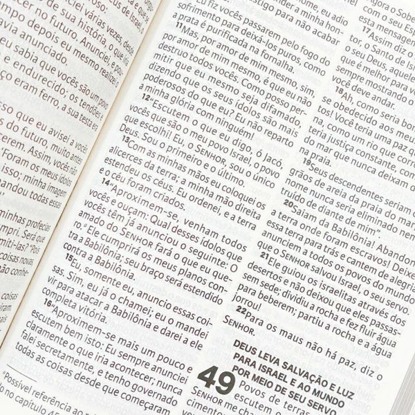 Foto Nova Bíblia Viva - Capa Creme