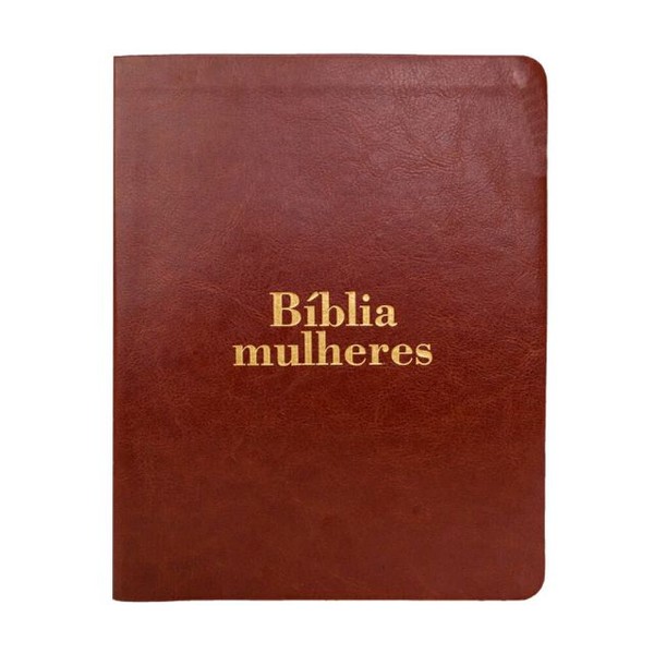 Foto Bíblia NAA Com Espaço Para Anotações - Coleção Mulheres Básica Marrom