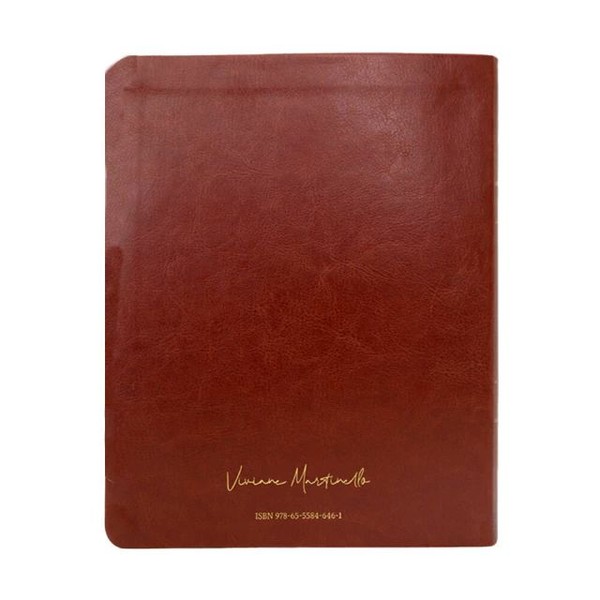 Foto Bíblia NAA Com Espaço Para Anotações - Coleção Mulheres Básica Marrom