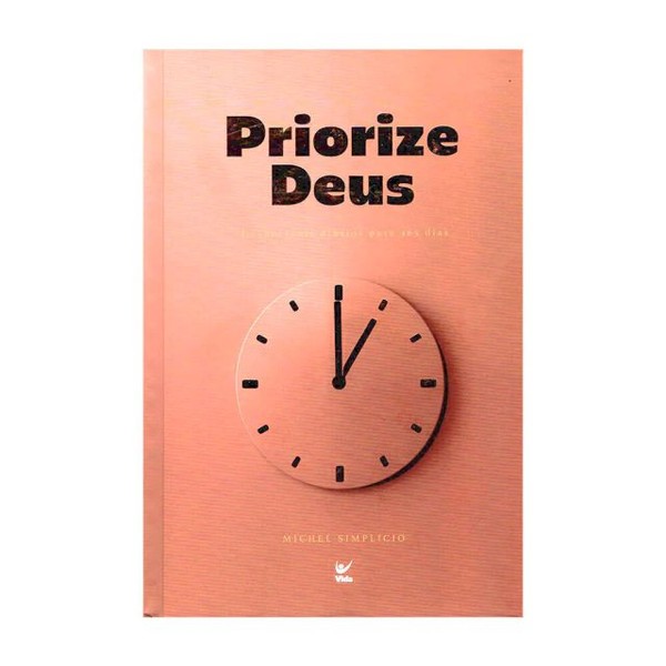 Foto Devocional Priorize Deus - Michel Simplício - Capa Mocha