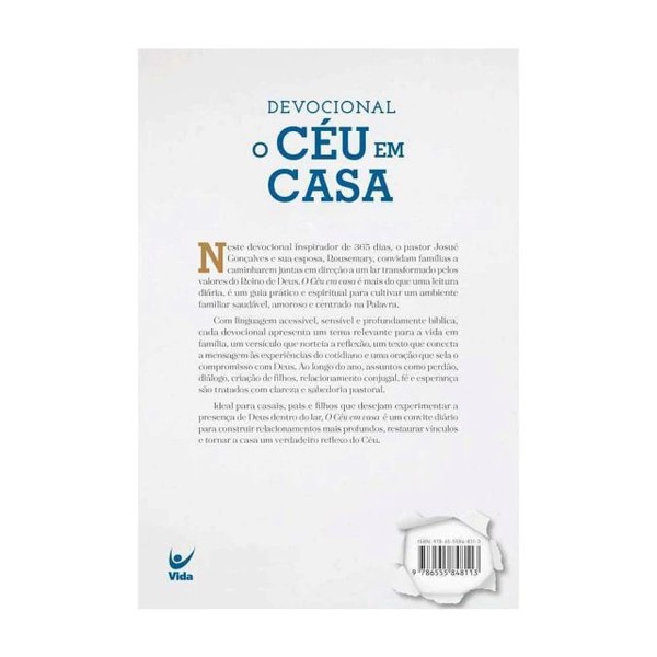 Foto Devocional O Céu Em Casa - Josué e Rousemary Gonçalves