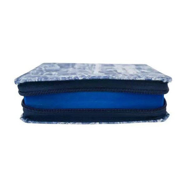 Foto Bíblia Sagrada ARC | Pequena com Zíper | Edição de Promessas | Capa Jeans