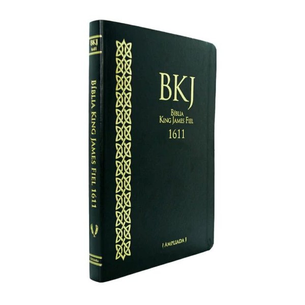 Foto Bíblia King James 1611 - Ultrafina Ampliada - Capa Preta
