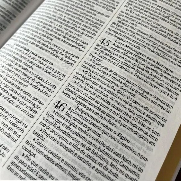 Foto Bíblia King James 1611 - Ultrafina Ampliada - Capa Preta