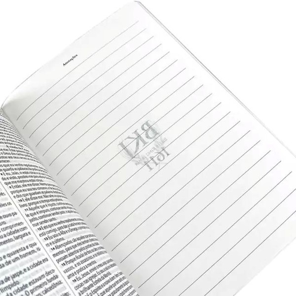 Foto Bíblia King James 1611 - Ultrafina Ampliada - Capa Azul