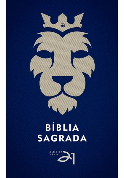 Foto Bíblia Almeida Século 21 Brochura Capa Leão