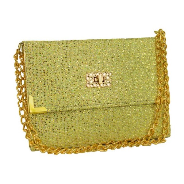 Foto Bíblia ARC Bolsa Com Alça Glitter Ouro