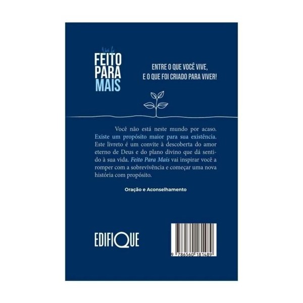 Foto Combo 10 Livretos | Você foi feito para Mais | Alirio Misael Flora Agostinho