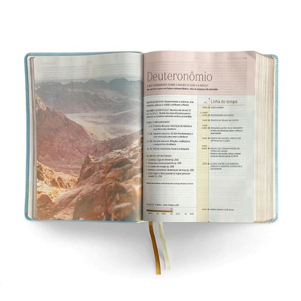 Foto Bíblia de Estudo para toda Mulher | Filament Capa Azul