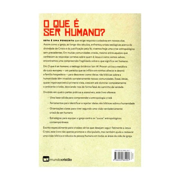 Foto O Que É Ser Humano | Iain Provan