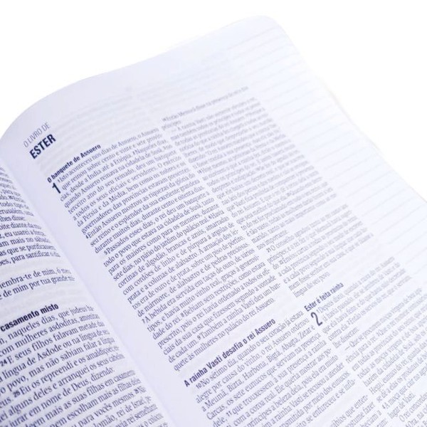 Foto Bíblia Jornada NAA - Capa Cruz Luxo Preta