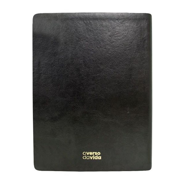 Foto Bíblia Jornada NAA - Capa Cruz Luxo Preta