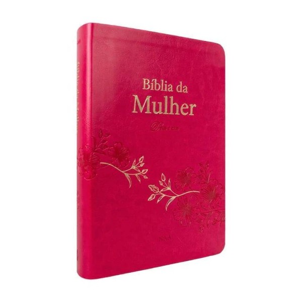 Foto Biblia da Mulher NAA | Deus e elas | Capa Luxo Rosa