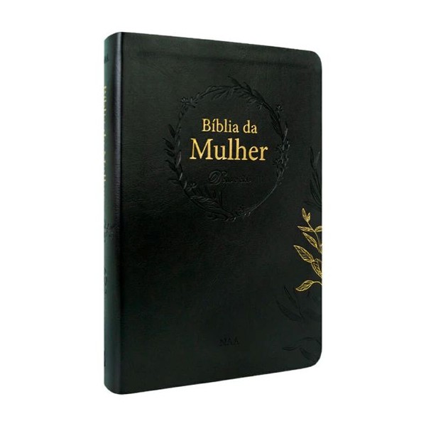 Foto Biblia da Mulher NAA | Deus e elas | Capa Luxo Preta