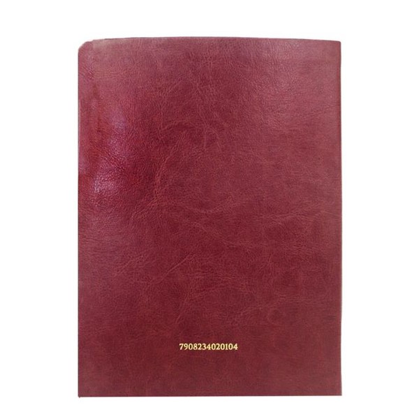 Foto Bíblia de Estudo Pentecostal | Média com Harpa Cristã | Capa Luxo Vinho