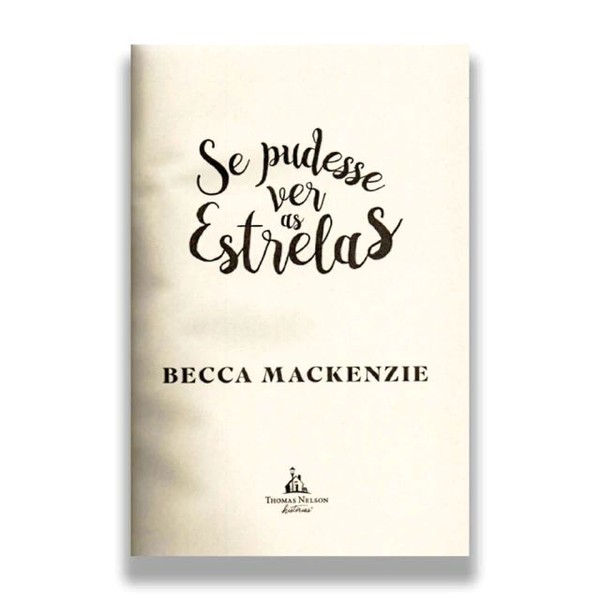Foto Se pudesse ver as Estrelas | Becca Mackenzie