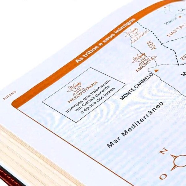 Foto Bíblia de Estudo BJK | Notas, Comentários e Recursos de Harold Willmington | Capa Luxo Marrom