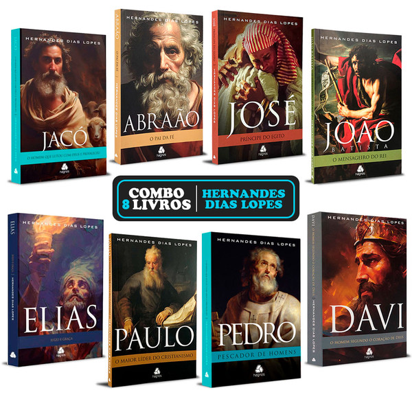 Foto Combo 8 Homens da Bíblia | Hernandes Dias Lopes