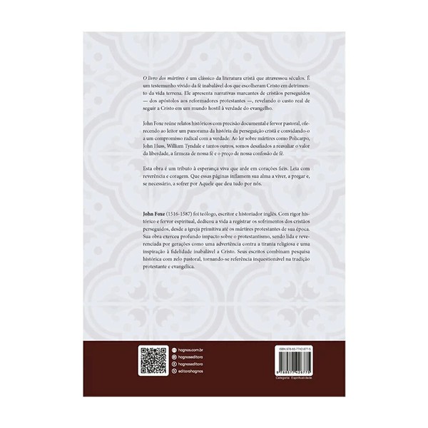 Foto O Livro dos Mártires | John Foxe