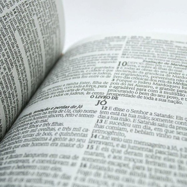 Foto Bíblia ARC PJV Letra Gigante Com Harpa Avivada E Corinhos | Capa Carteira Marrom