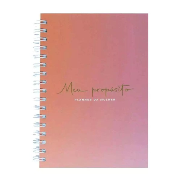 Foto Planner Da Mulher - Meu Propósito | Capa Degradê