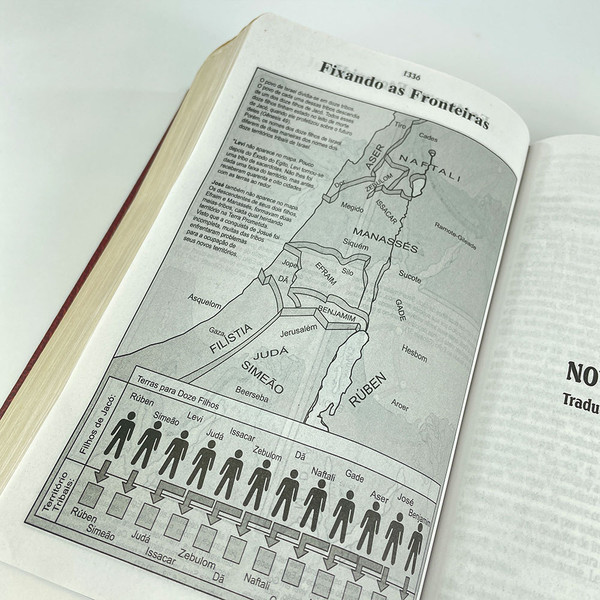 Foto Bíblia de Estudo King James Atualizada | Hipergigante | Capa Dura Tradicional