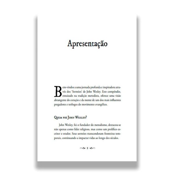 Foto Sermões De John Wesley - Dez Sermões Sobre A Lei, O Fanatismo, A Perfeição Cristã E O Caminho Bíblico Da Salvação