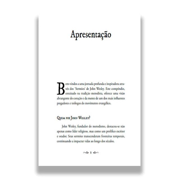 Foto Sermões De John Wesley - Dez Sermões Sobre A Santidade, Provação E A Vida Cristã À Luz Da Eternidade