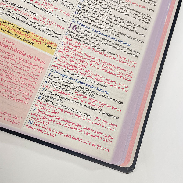 Foto Bíblia de Estudo para o Cotiano da Mulher | NVA | Capa Dura Preta Floral