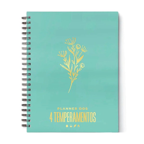 Foto Planner Devocional Dos 4 Temperamentos | Capa Dura Tiffany